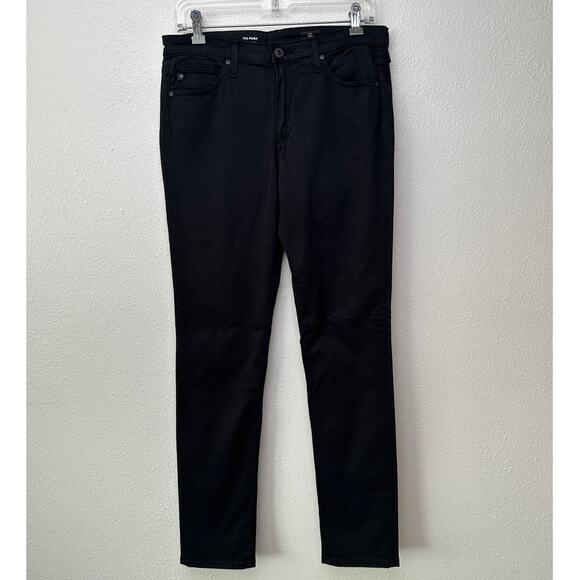 AG Adriano Goldschmied The Prima Black Cigarette Jeans Women 29 - Picture 2 of 12